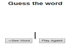 Name the Word Game
